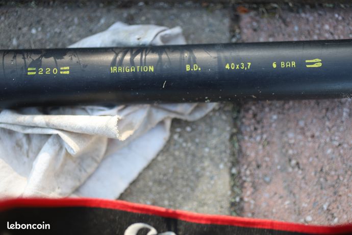 Tuyau polyéthylène