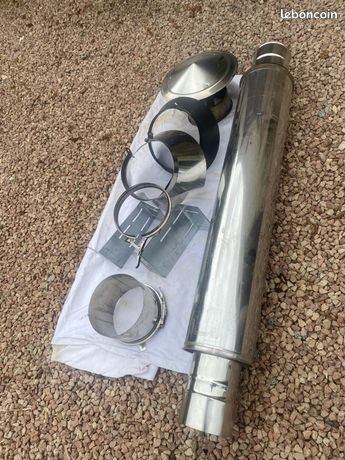 Tuyau pour Poêle isolé diamètre intérieur 125