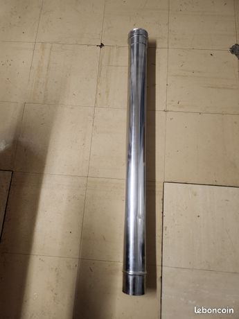 Tuyaux poele à granulé en inox 80mm