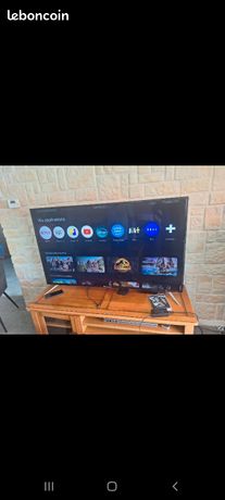Tv 58 pouce en 147cm continal Édition télécommande universelle originale perdu très bn état