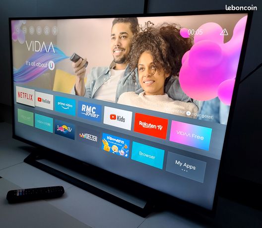 TV Hisense 43 pouces (108 cm) 4K Smart TV