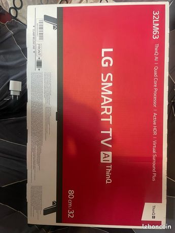 Tv lg 82 cm smart tv hdr état neuf acheter en 2021