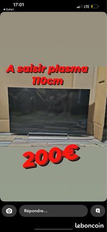 TV Plasma SONY BRAVIA 110cm