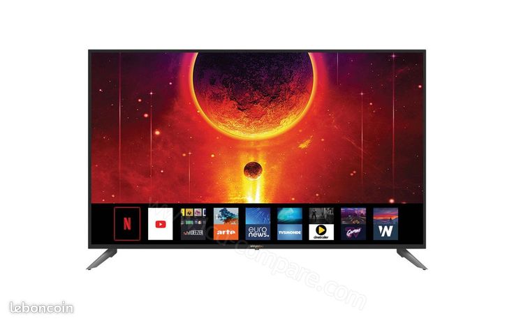 TV Smart 50'' 4K UHD LED RECONDITIONNEE CFRP GARANTIE 2 ANS