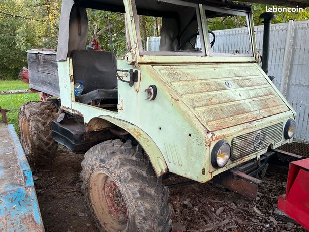 Unimog 411 forestier treuil 10t