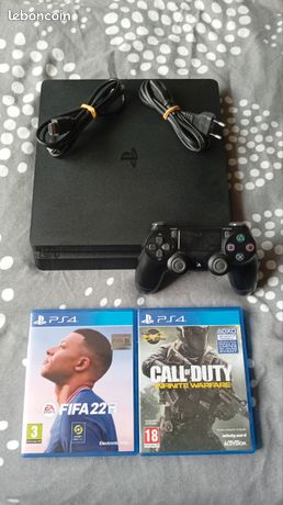 [🔥URGENT] PS4 Slim 1To + 2 Jeux