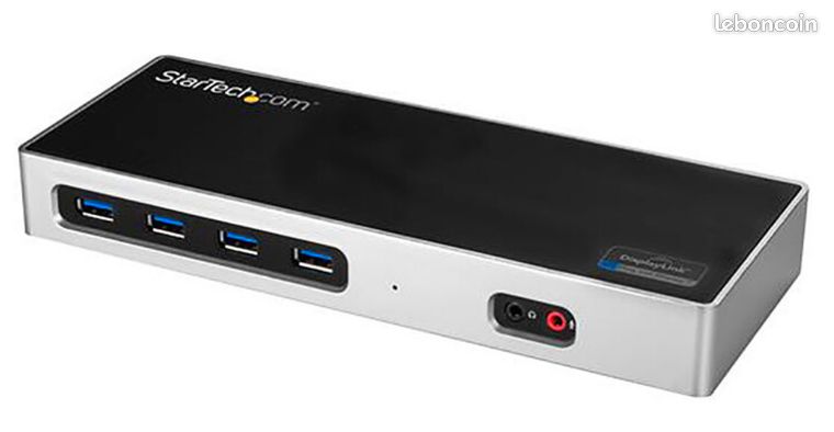 URL masquée pour votre sécurité Station d'accueil PC double affichage 4K