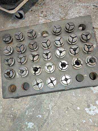 Usinage pince schaublin pinces poussée