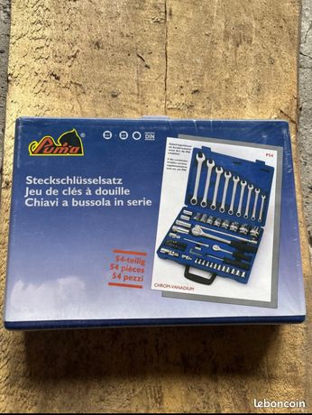 Valise jeu de clés à douille neuf