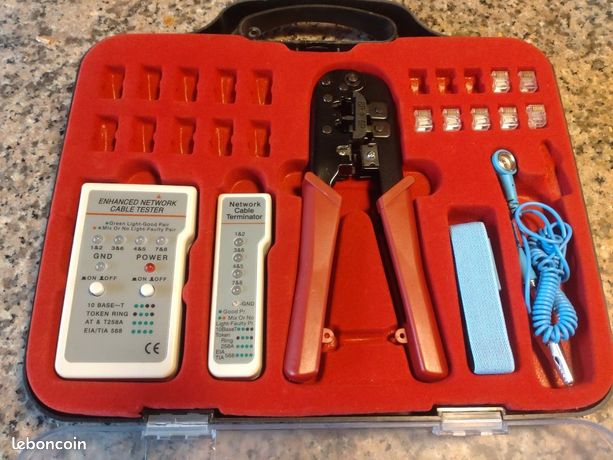 Valisette pince Ethernet