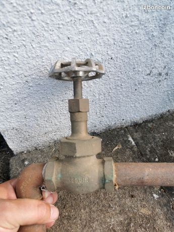 Vanne d'arrêt seguin