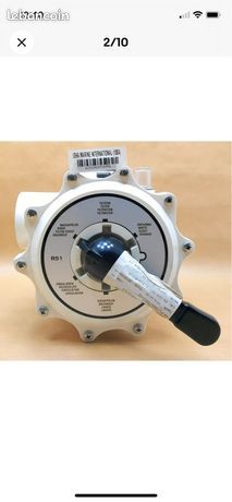 Vanne piscine multivoies