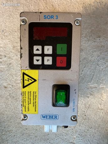 Variateur de vitesse WEBER SOR 3