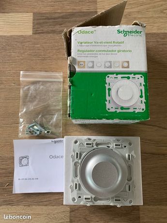 Variateur va-et-vient rotatif Schneider