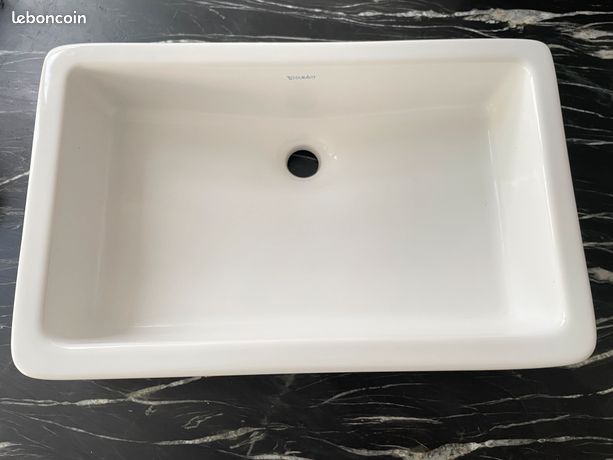 Vasque à poser Duravit Vero 60x38 blanc brillant