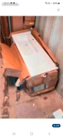 Vasque en résine 120x45 cm neufgauche ou droite