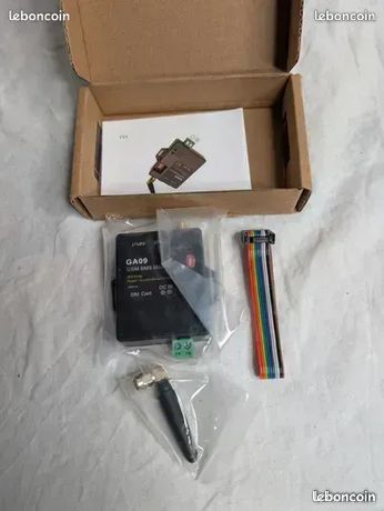 VBESTLIFE GSM Système d'Alarme sans Fil Mini Antenne de Boîte d'Alarme GA09 Intelligent SMS Texte Appel Alarme Automatique pour Domicile Usine Industriel Entrepôt Salle de Contrôle Jamais utilisé