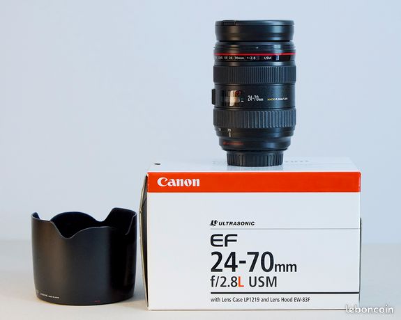 Vds objectif Canon EF 24/70 mm F28 L USM 490