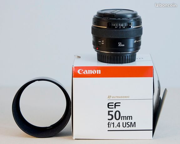 Vds objectif Canon EF 50 mm F14 USM