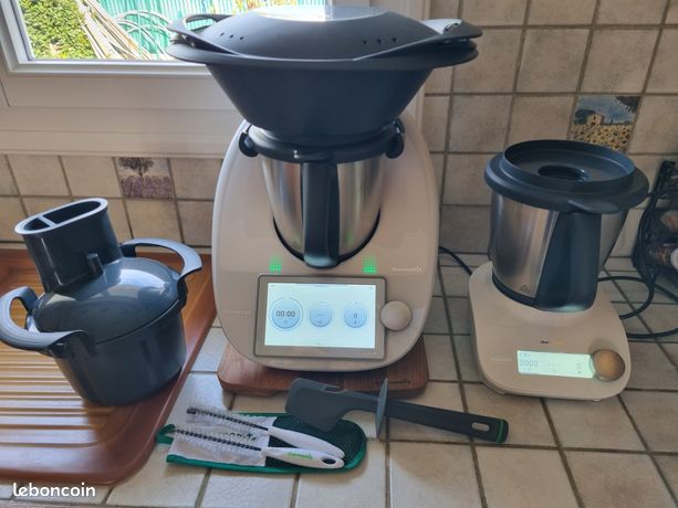 Vds Thermomix tm6 +friend+slider+decoupe minute+brosses à couteaux