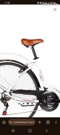 Vélo selle faux cuir