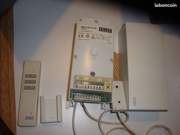 Velux wuc101 51 01telecommande attache capteur