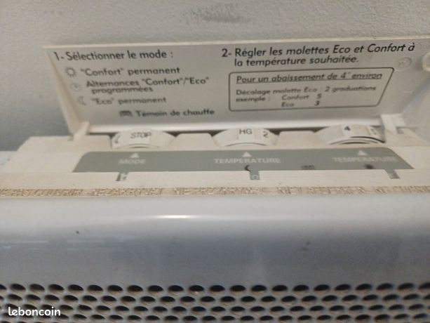 Vend 2 radiateur électrique très bon état de marche