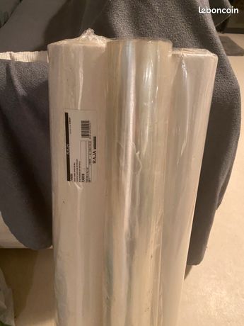 2 rouleaux mousseline + 1/2 rouleau papier transparent