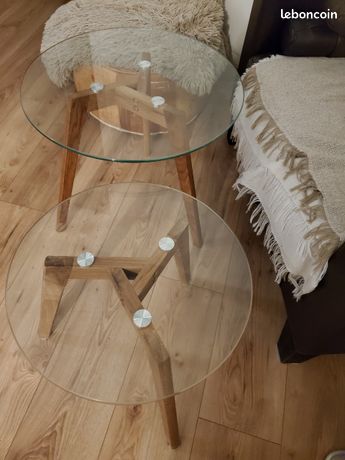 2 tables basses salon
