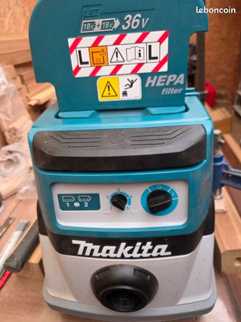 aspirateur makita avec batteries
