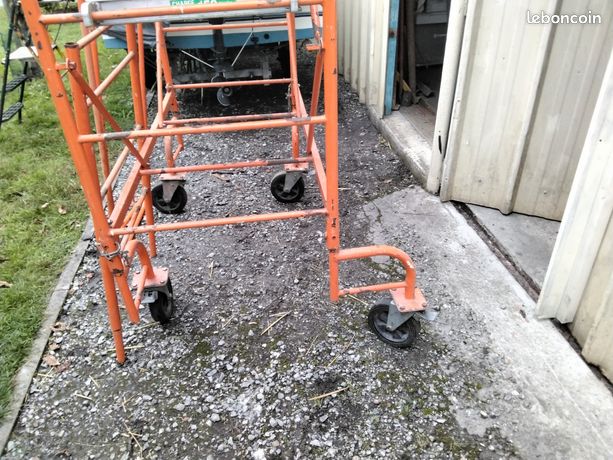 echaffaudage de chantier hauteur hauteur 5m