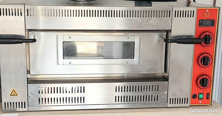 four pizza gaz frigot saladette pizza 2portes plus 2 tables inox