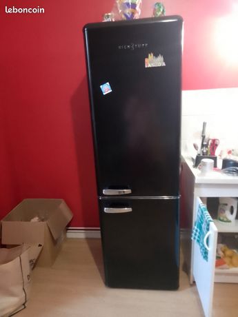 Vend frigo combiné noir