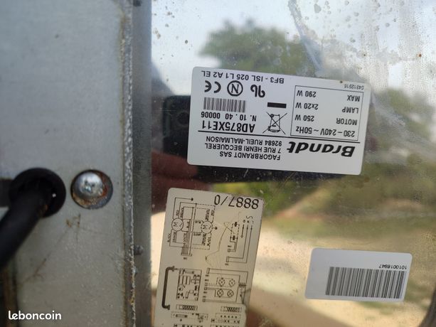 Vend hotte de cuisine 100.00