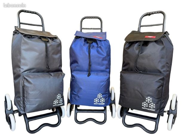 Vend le chariot de course 3 roues tout neuf dans carton