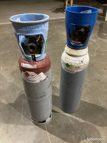 Vend lot de bouteille acétylène oxygène