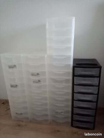 Vend lot de casier de rangement grande case