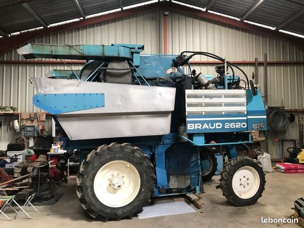 Vend machine à vendanger 2620 braud turbo