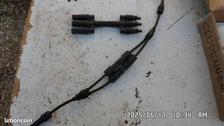 connecteur pour panneaux solaire