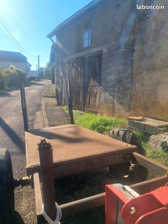 Vendre remorque a bois + gue