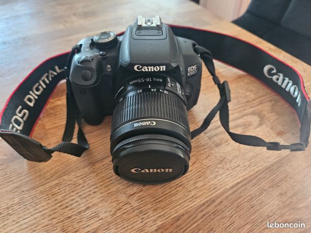 appareil photo canon EOS 650D
