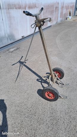 Vends diable inox porte fût