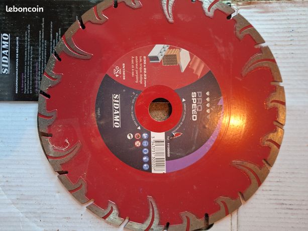 Vends disques diamant