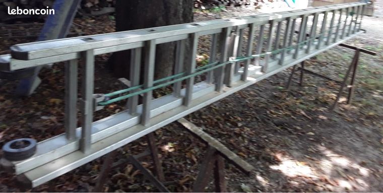 Vends Échelle à corde tubesca en 2 plans