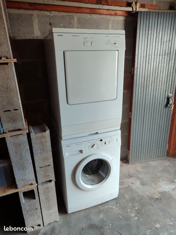 ensemble lave-linge sèche-linge Siemens peu utilisés