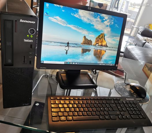 PC LENOVO InterR 3 GHZ 500 GO HDD 4 GO RAM