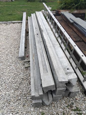 Vends poteaux béton