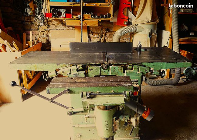 combinée bois TRI 380 volts