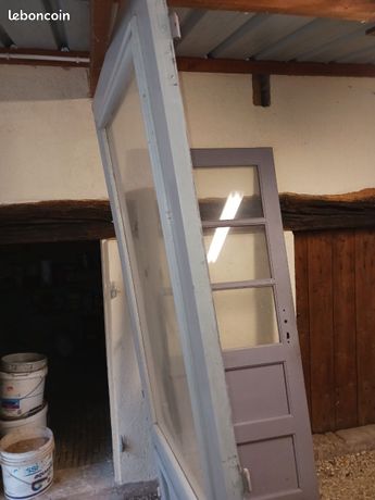porte d'entrée bois