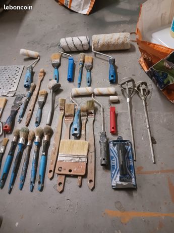 matériel de peinture